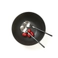 thumbnail image 2 of Kimono Stainless Steel Salad Servers with Black Handles, 2 of 2