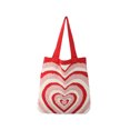 thumbnail image 2 of Todaioua Love Heart Knitted Tote Bag, Women's Knitting Wool Handbag Purse, Winter Warm Shoulder Bags, Durable Nylon Spandex Material, Spacious and Stylish, Ultimate Fashion Accessory, 2 of 6