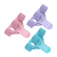 thumbnail image 3 of 3 portalápices con clip de acero inoxidable, suministros de oficina, clips de fijación multiusos para bolígrafos, triple orificio para negocios., 3 of 8
