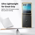 thumbnail image 4 of Compatible Motorola Razr Plus Case 2023,Motorola Razr+ 2023 Case,Plating Heavy Duty Hinge Protection Phone Cover Case for Motorola Razr Plus 2023 Case Motorola Razr 40 Ultra Cover,Champagne Gold, 4 of 11