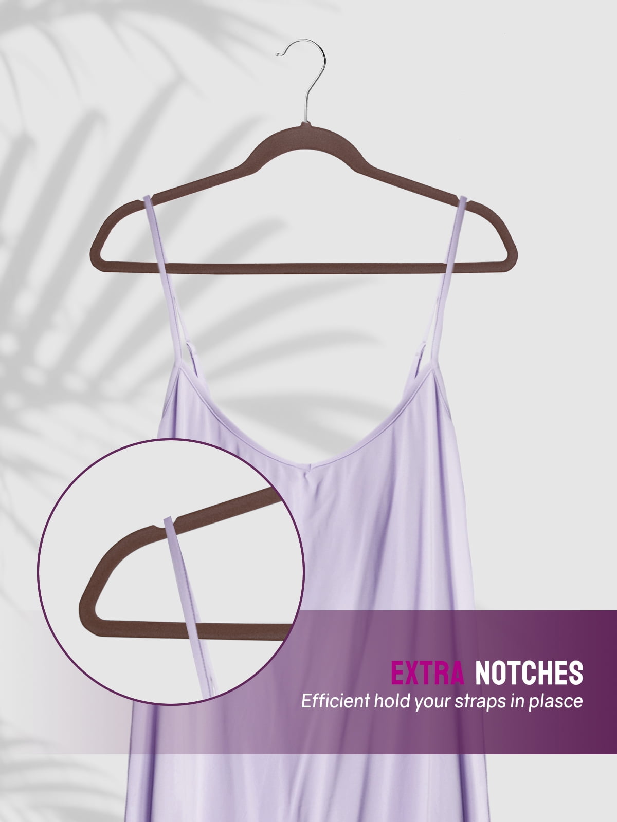 HOUSE DAY Taupe Velvet Hangers 60 Pack, Premium Clothes Hangers Non-Slip Felt Hangers, Sturdy Hangers Heavy Duty Coat Hangers, Durable Suit Hangers for Space Saving, No Hanger Marks 360 Rotating Hook