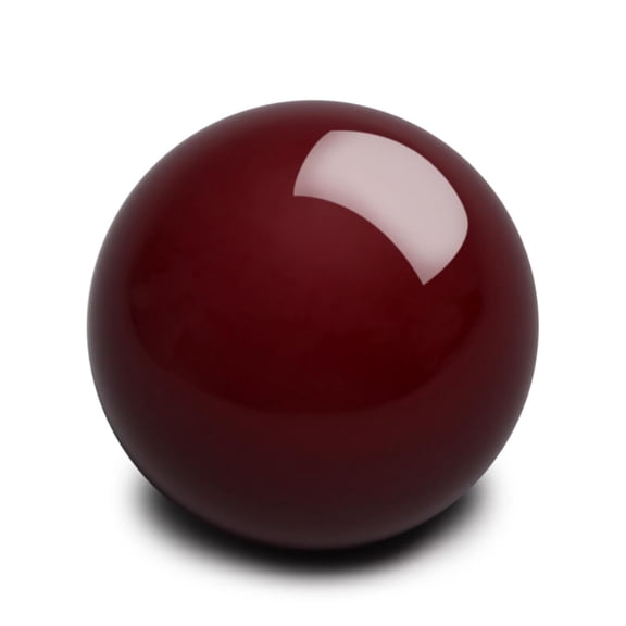 Russian Pyramid Billiard Standard Cue Ball 68 mm Dark Red
