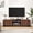 62.99"*15.74"*17.71"-Walnut, variant on YOCWO TV Stands for 65 inch tv, TV Stand with Sliding Wave Doors, Wood Entertainment Center for TVs, Media Console Cabinet with Open Storage for Living Room, Natural