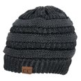 thumbnail image 1 of Gravity Threads Punto suave Stretch Beanie Cap - Melange oscuro / Metal Grey Gravity Threads Beanie, 1 of 2