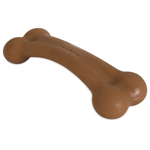 Juguete masticable para perros Pet Qwerks Original BarkBone, barbacoa de nailon, 7,75 cm
