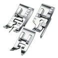 thumbnail image 1 of Wweixi 1/4 Inch Patchwork Presser Foot Metal Rustproof Stitch Ditch Foot Household Sewing Machines Accessories, 1 of 9