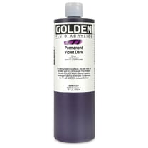 Golden� Fluid Acrylic, 16 oz., Permanent Violet Dark