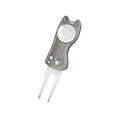 thumbnail image 1 of relayinert Golf Pitch Repair Ball Marker Groove Efficient and Durable Gray 12x3x1.5cm 1Set, 1 of 6
