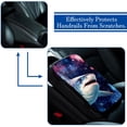 thumbnail image 5 of Shark Soft Furry Printed 12.5x8.2 Inch Armrest Cover for Car, Armrest Accessories, 5 of 6