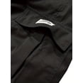 thumbnail image 4 of 3-Pack Men'S Casual Waist-Tie Loose-Fit Sports Cargo Shorts, Solid Color, Polyester 100%, Non-Stretch Fabric, Woven, with Pockets, Regular Fit for Outdoor Activities, 4 of 7