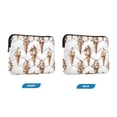 thumbnail image 7 of FORMRS 13-13.3 inch Laptop Sleeve Case Soft Carrying Quilted Computer Bag Cover, Brown Ice Cream Pattern, 7 of 7