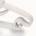 thumbnail image 5 of 10 pcs Children Storage Hangers Plastic Thicken Rosette Knot Clothes Drying Hanger for Toddler Baby White, 5 of 5