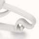 thumbnail image 5 of 10 pcs Children Storage Hangers Plastic Thicken Rosette Knot Clothes Drying Hanger for Toddler Baby White, 5 of 5