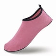 thumbnail image 6 of hzomhy Women'S Quick Dry Water Shoes Non-Slip Aqua Socks For Beach Swimming Yoga Hiking And Outdoor Activities Lightweight Flexible Slip-On Footwear Pink, 6 of 6