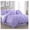 Lavender, variant on Sydney King Size Comforter Set - 7-Piece Pintuck Bedding - Lavender, Lightweight Pinch Pleat Comforter with Decorative Pillows Bed Set for All Season