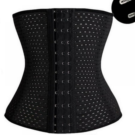 

Waist Trainer for Women Corset Cincher Body Shaper Girdle Trimmer with Steel Bones Extender