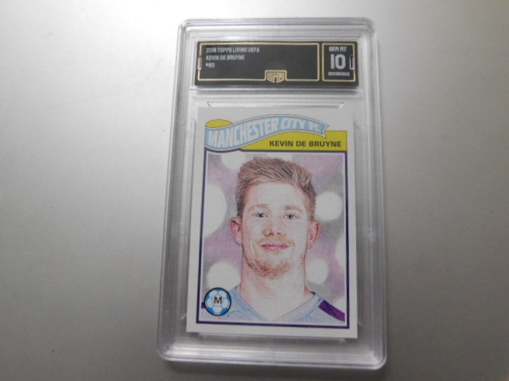 2019 Topps The UCL Living Set UEFA Champions League #83 Kevin De Bruyne ...