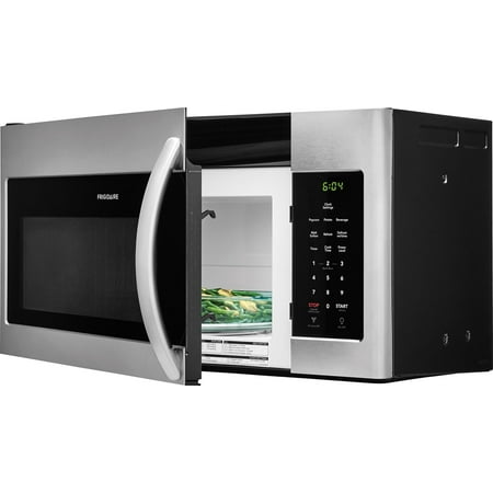 Frigidaire - 1.6 Cu. Ft. Over-the-Range Microwave - Stainless steel