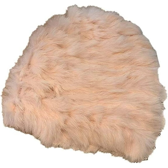 CoCopeaunt Women Cute Fuzzy Bucket Hat Fluffy Winter Cozy Wool Girls Students Fisherman Cap