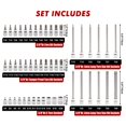 thumbnail image 2 of CASOMAN 48-Piece 3/8" Drive Master Torx Bit Socket and External Torx Socket Set, 6-Inch Extra Long, CR-V & S2 Steel, 2 of 7