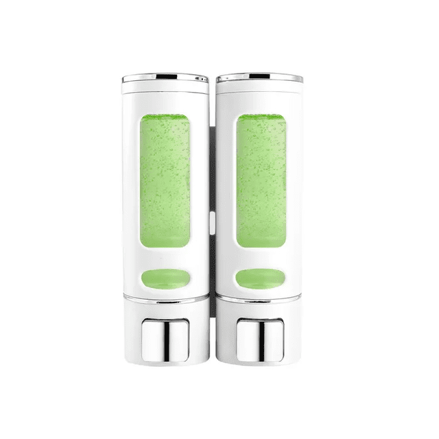 Dispensador De Jabón Líquido, Dispensador De Champú Y Gel, 2 Xtellar blanco
