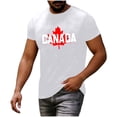 thumbnail image 6 of Mens Big & Tall Short Sleeve T-Shirts Graphic Crewneck Casual Printed Tee Summer Beach Hawaiian Vintage Shirts Size M-4XL White, 6 of 7