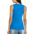 thumbnail image 5 of Alove Women's Cotton V Neck Tank Top Basic Cami Undershirts, 5 of 6