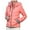 Pink, variant on Viikei Women Coats Clearance Down Jackets for Women Cotton Coats Womens Hoodie Outwear Pocket Solid Warm Down Jacket Coat
