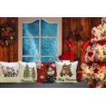 thumbnail image 5 of Christmas Pillow Covers 18x18 Set of 4 for Christmas Decorations Gnomes Snowman Merry Christmas Tree Farmhouse Pillow Cover Cases Slipcovers for Couch Sofa, 5 of 5