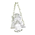 thumbnail image 3 of S SERENABLE Décoration en Résine pour Jardin Sculpture de Fée Suspendue d'Extérieur pour Cour Arrière Extérieure Rose, 3 of 9