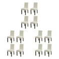 thumbnail image 3 of Wweixi 4pack/lot Stylish Chair Covers For Dining - Transform Dining Room With Ease Durable Cover For Dining white 3Set, 3 of 6