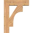 thumbnail image 3 of Ekena Millwork 5 1/2"W x 26"D x 34"H Westlake Block Smooth Bracket, Western Red Cedar, 3 of 25