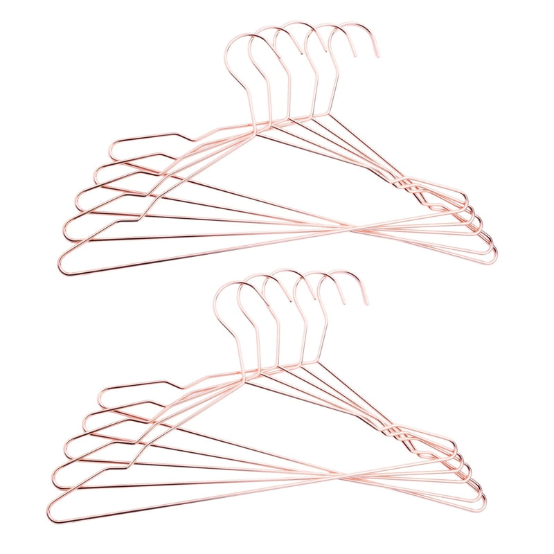 17 Inch Adult Heavy Duty Strong Gold Clothes Hangers, Coat Hangers