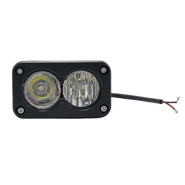 3-inch Square LED 20W Work Light Motorcycle Spotlight Headlights Searchlights for Night Riding
