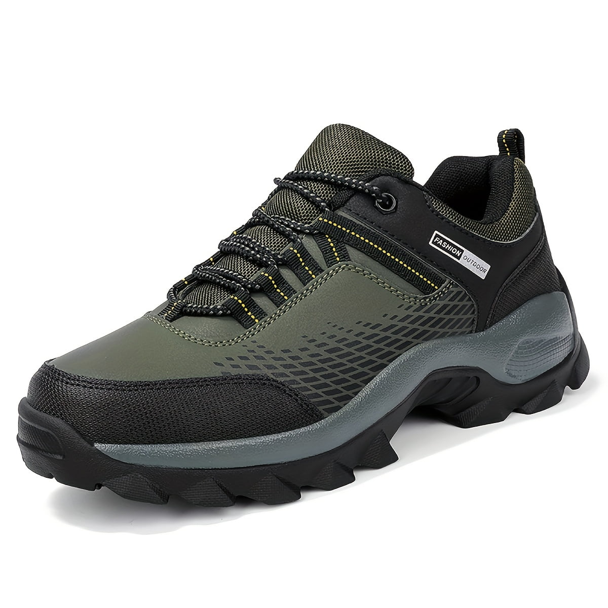Men's Outdoor Casual Sneakers, Hiking Boots,  Large Size Comfortable Men's Casual Sneakers Trail Running Shoes,