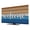 Blue, Brown, White, variant on Sage Green Wooden Grain TV Cover for 50 Inch Screen,Stretch Fabric Dustproof TV Display Protector,Gradient Farmhouse Wood Plank Elastic Slipcover Monitor Cover for Indoor Desktop Computer 43.6"x24.5"
