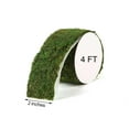 thumbnail image 3 of Efavormart 2" Wide | 4 Ft Green Preserved Moss Ribbon Rolls For Gift Package Wrapping, Accessories Making and Wedding Decoration, 3 of 11