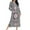 E01-Multicolor, variant on Fewfanhot Women's Long Flannel Robe Floral Printed Knee Length Zipper Bedroom Lounging Bathrobes Cozy Sleepwear Comfort Housecoat