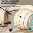 thumbnail image 6 of Fully Compatible Gaming Headset Stereo Surround Sound With Built-in Microphone Foldable Headphones Suitable For Laptops PCs And Smartphones Four, 6 of 6