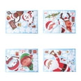 thumbnail image 2 of JHGoosa 213PCS Christmas Window Clings Stickers Christmas Decorations Santa A Deer Snowman Small Gifts Christmas Windows Decals Can The Sticker Used For Christmas, 2 of 9