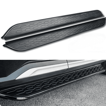 2 pcs fit for Cadillac SRX 2010-2015 Running Board Aluminium Side Step Nerf bar (with Brackets) all black