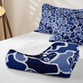 thumbnail image 4 of Manfei Rustic Camouflage Quilt Full, Vintage Camo Game Controller Full Bedspread Sets, Royal Blue, 3pcs, 1 Coverlet and 2 Pillowcases, 4 of 7