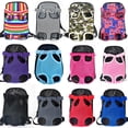 thumbnail image 2 of Transportín para perros, mochila de malla de camuflaje para viajes al aire libre, transportador de gatos, bolsos de mano transpirables para perros pequeños, gatos, Chihuahua Tan Jianjun unisex, 2 of 2