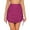 Purple, variant on Womens High Waisted Drawstring Swim Skirts Ruched Tummy Control Swimsuit Bottoms