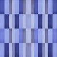 thumbnail image 1 of Ahgly Company Machine Washable Indoor Square Transitional Day Sky Blue Area Rugs, 7' Square, 1 of 7