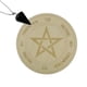 thumbnail image 1 of Tablero de péndulo Tablero de radiestesia Suministros de altar Adorno Estrella Sol Luna Wiccan Redondo A, 1 of 9