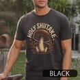 thumbnail image 2 of Funny Mushroom Shirt, Holy Shiitake Pun Graphic T-Shirt, Sarcastic Cottagecore Forestcore Fungi Tee, Vintage Mushroomcore, 2 of 3