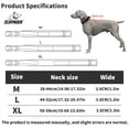 thumbnail image 3 of Tactical Dog Collar for Large Medium Dogs Heavy Duty Military Grade Outdoor Training Pet Collar with Quick Release Metal Buckle and Control Handle Durable Army Green, 3 of 6