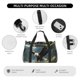 thumbnail image 4 of Fotbe Forest River Bald Eagle Bolsa de Viaje con Estampado, Bolsa de Fin de Semana para Mujer con Compartimento para Zapatos, Bolsa de Gimnasio con Bolsillo Húmedo, 4 of 7