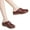 Brown, variant on Clogs for Women Wide Width Wedge Sandals Hollow out Closed Toe Slip on Beach Slippers Shoes